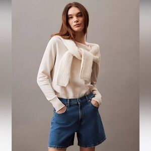 Calvin Klein 90s Fit Denim Shorts